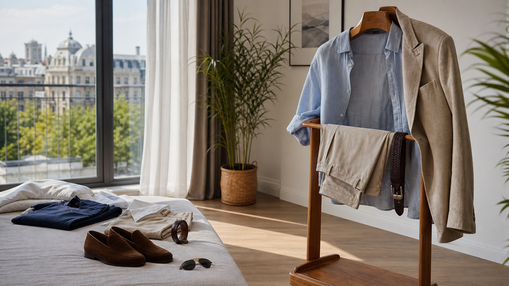 Garderoba capsulă smart casual de vară pentru bărbați în România