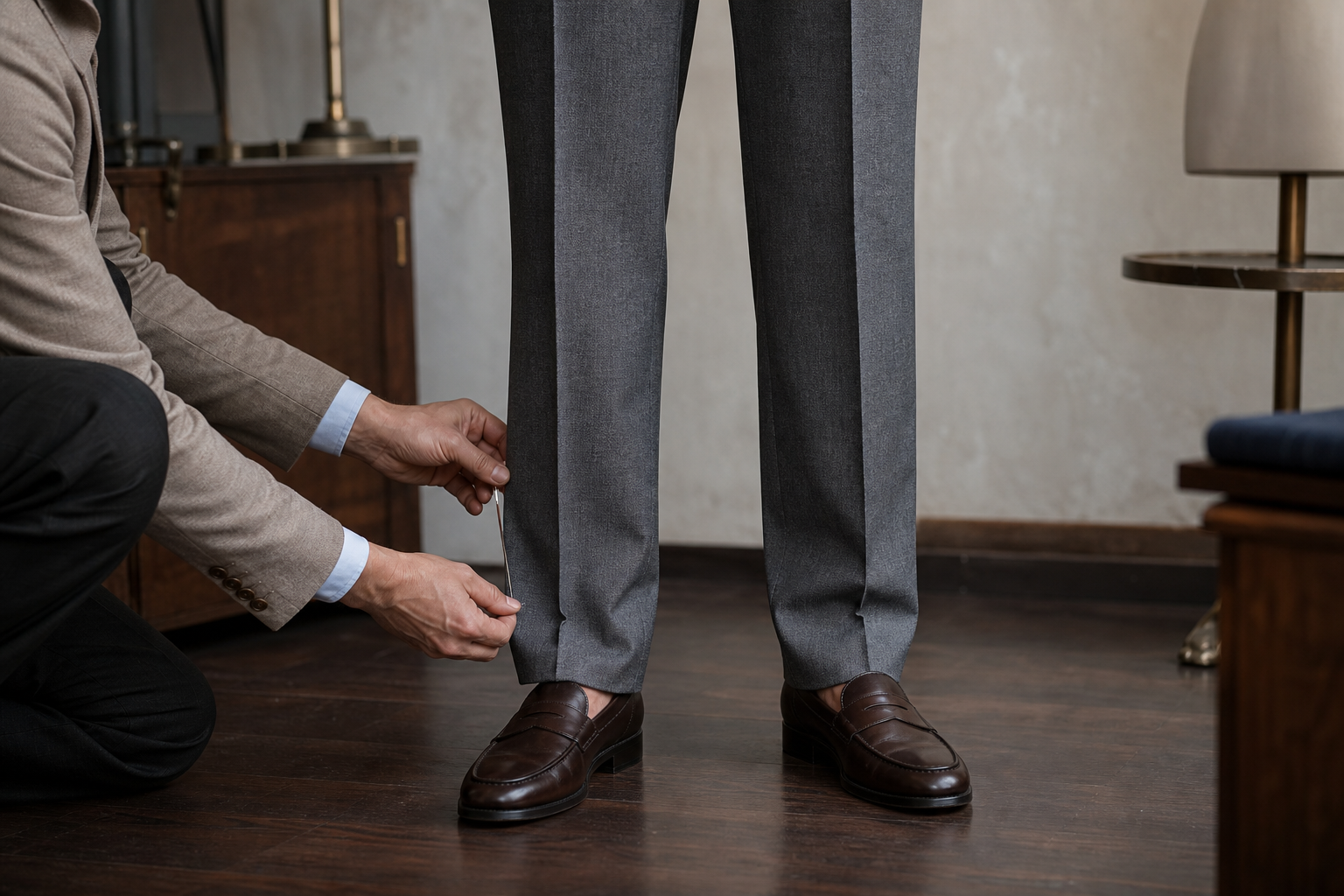 Lungimea corectă a pantalonilor pentru bărbați: ghid de croială și ajustare