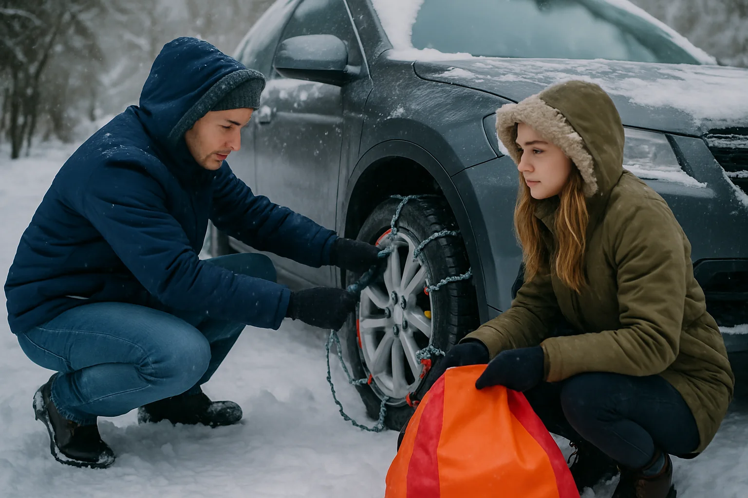 Accesorii auto care fac diferența în zăpadă