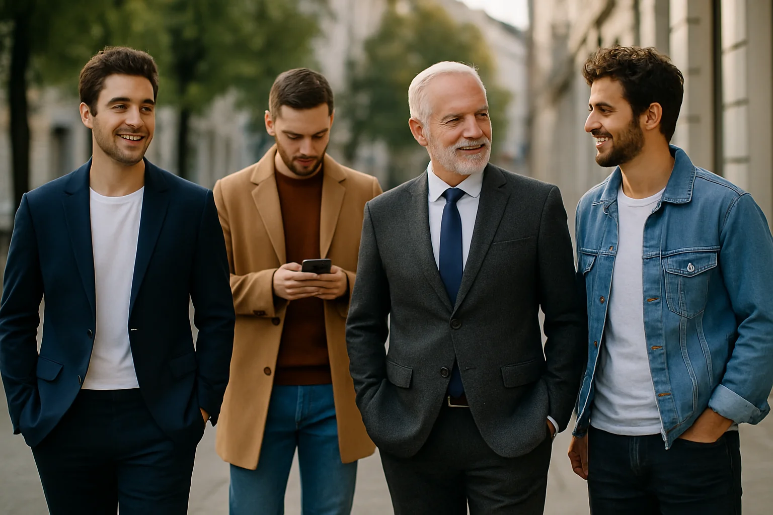 Outfituri masculine pentru fiecare moment al zilei