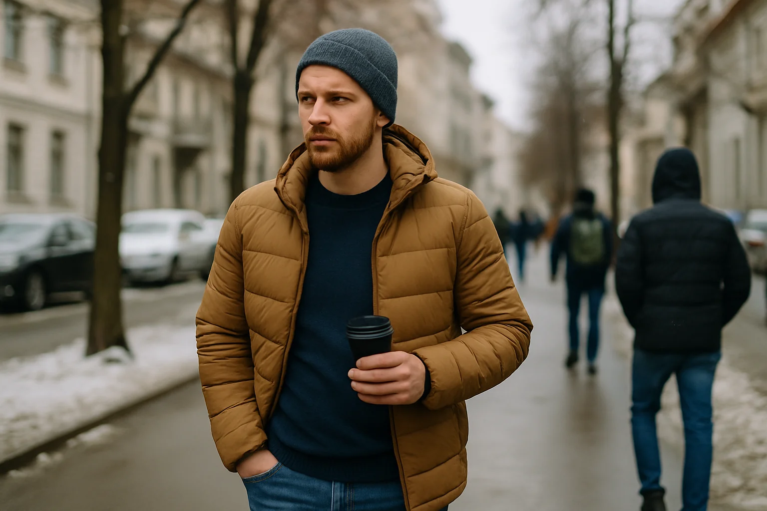 Stil casual de iarnă pentru bărbați ocupați